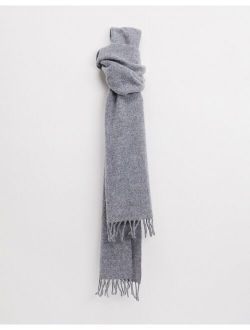 Weekday Orbit scarf in gray