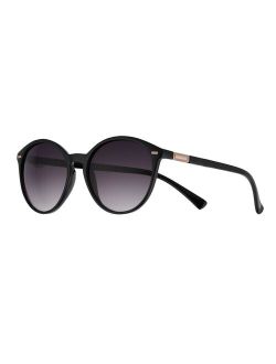Women's LC Lauren Conrad 66mm Sand Dollar Round Cat Eye Sunglasses