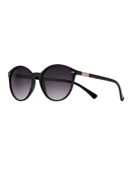 Little Co. by Lauren Conrad Women's LC Lauren Conrad 66mm Sand Dollar Round Cat Eye Sunglasses