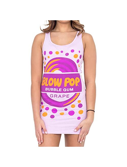 Blow Pop Bubble Gum Candy Tunic Tank Dresses