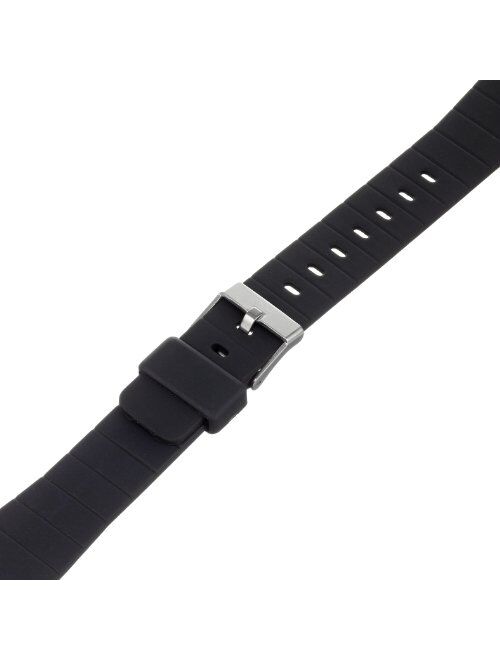 Timex Men's Q7B724 Resin Performance Sport 16mm Black Replacement Watchband