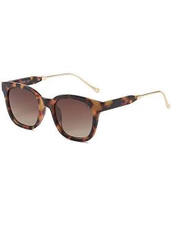 Classic Square Polarized Sunglasses for Women UV400 Sun Glasses SJ2050