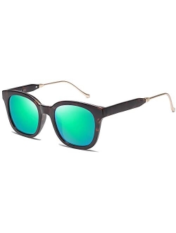Classic Square Polarized Sunglasses for Women UV400 Sun Glasses SJ2050