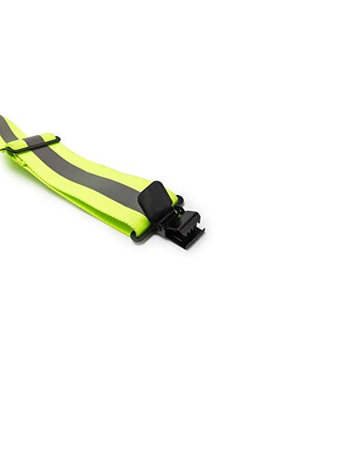 Reflective Safety Suspenders|Work Suspenders with Hi Viz Reflective Strip Hold Up Tool Belt Suspenders…