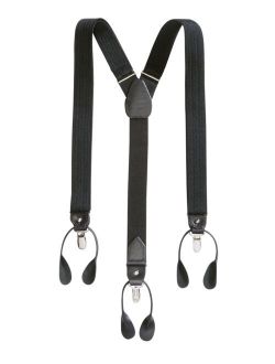 Men's Herringbone Convertible Suspenders, Created for Macy's