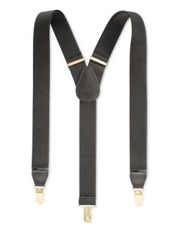 Men's Solid Suspenders, Created for Macy's