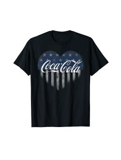 Coca Cola USA Coke Heart T-Shirt