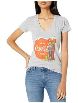 Coca-Cola Women's Ugly Christmas V-Neck T-Shirt