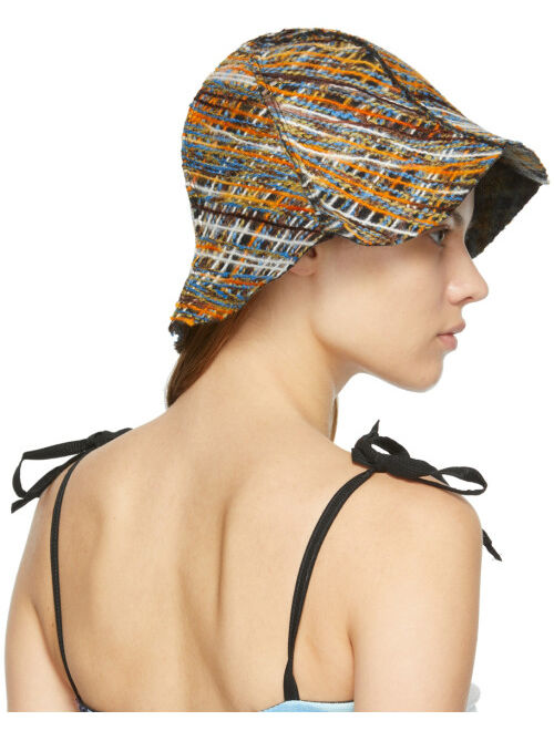 PERVERZE Multicolor Crossed Yarn Hat
