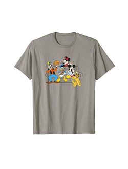 Mickey & Friends Friendsgiving Couch T-Shirt