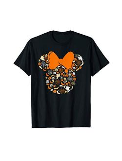 Minnie Mouse Halloween Ghosts Pumpkins Spiders T-Shirt