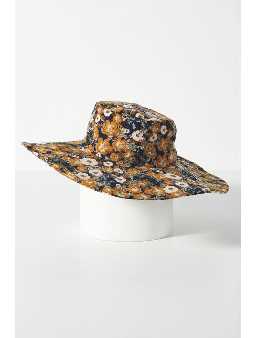 Anthropologie Wide-Brimmed Bucket Hat