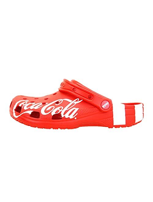 Crocs Unisex-Adult Men's and Women's Coca Cola X Classic Clog | Slip on Shoes