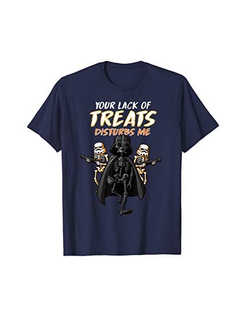 Star Wars Darth Vader Skeleton Halloween T-Shirt