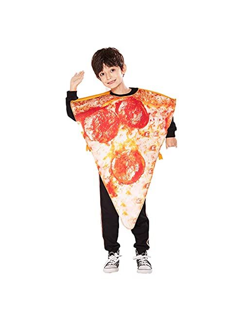 ReneeCho Kid's Pizza Slice Halloween Costume, One Size