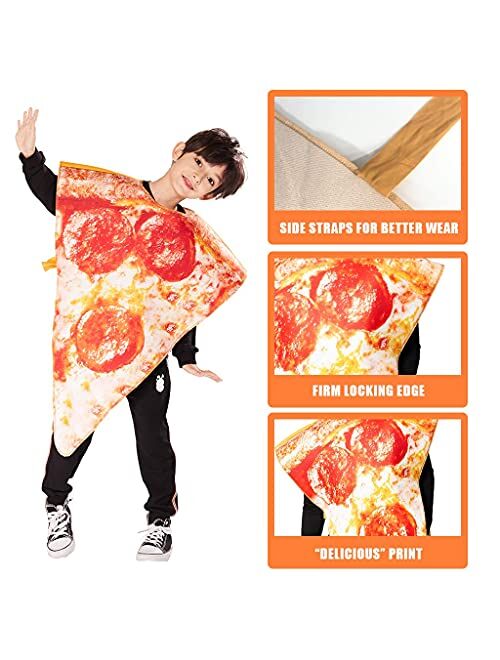 ReneeCho Kid's Pizza Slice Halloween Costume, One Size