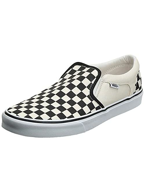 Vans Asher Skate Shoe Slip-On Checkerboard