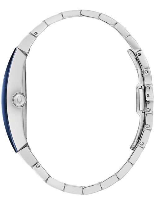 Bulova Men's Futuro Stainless Steel Bracelet Watch 40mm