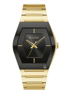 Men's Futuro Gold-Tone Stainless Steel Bracelet Watch 40mm