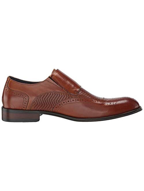 STACY ADAMS Men's Mabry Wing-tip Double Monk-Strap Loafer