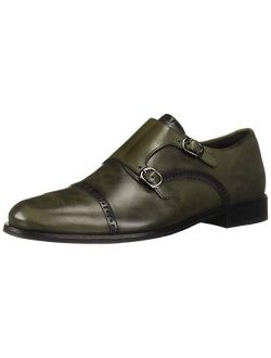Men's Leather Double Monk Dress Shoe Oxford