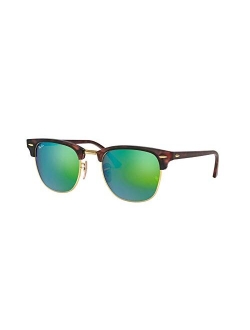 RB3016 clubmaster sunglasses in black