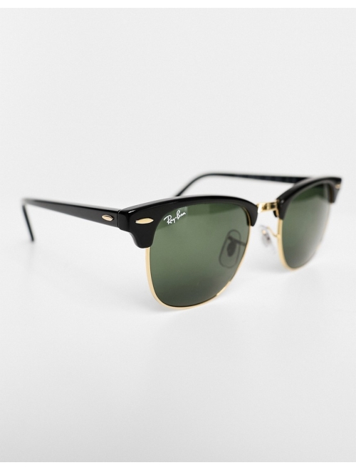 Ray-Ban RB3016 clubmaster sunglasses in black