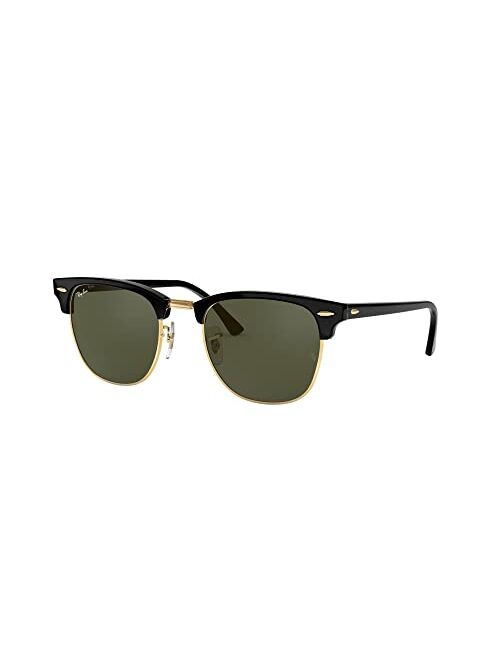 Ray-Ban Rb3016f Clubmaster Asian Fit Square Sunglasses