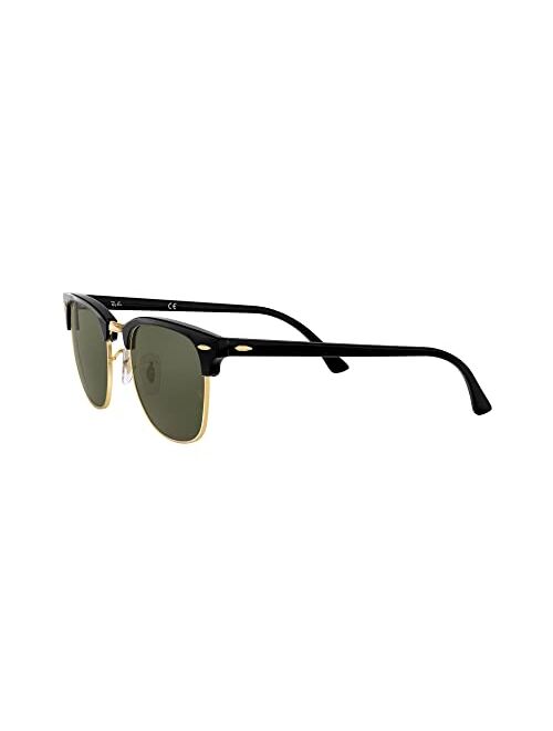 Ray-Ban Rb3016f Clubmaster Asian Fit Square Sunglasses