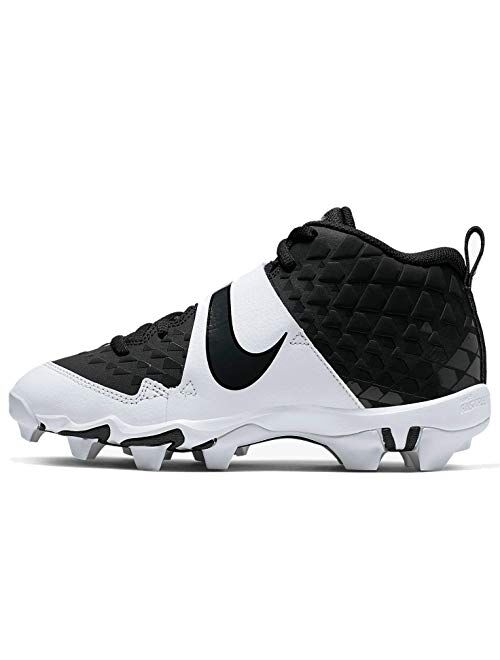 Nike Kids' Force Trout 6 Keystone Baseball Cleats (Black/White