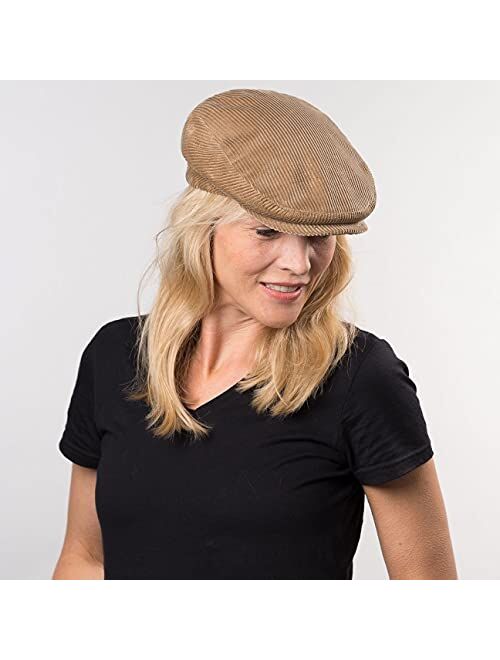 Lipodo Cordial Flat Cap | Newsboy Hat Made in Italy