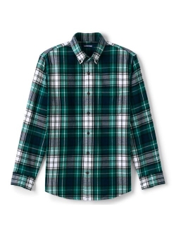 Traditional-Fit Printed Flagship Flannel Shirt