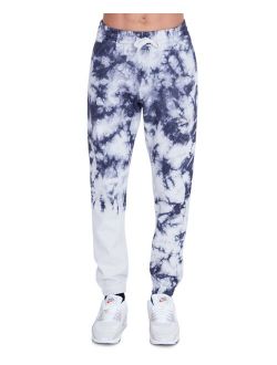 Native Youth Men's Regular-Fit Tie-Dyed Logo Print Joggers