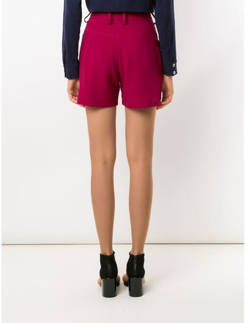 Olympiah Roma belted waist shorts