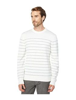 Theory Men's Nathan Crew.Champion Long Sleeve Sweaters