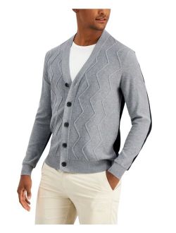 Men's Cable-Knit Cardigan Sweater, Created for Macy's