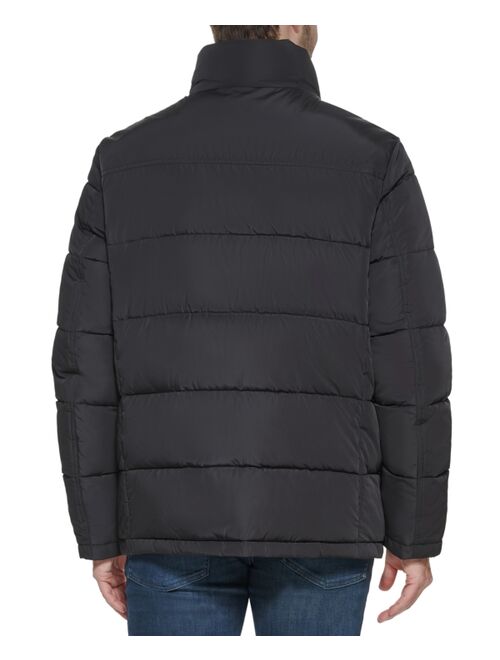 Calvin Klein Men's Classic Puffer With Set In Bib Detail, Created for Macy's