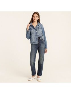 High-rise '90s classic straight jean in Buoy wash