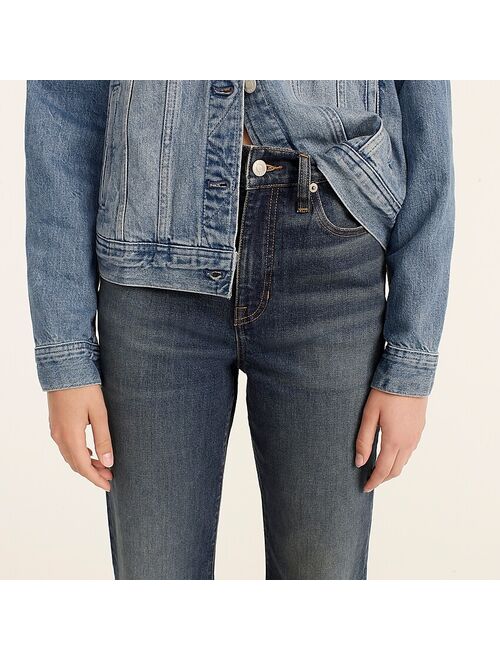 J.Crew High-rise '90s classic straight jean in Buoy wash