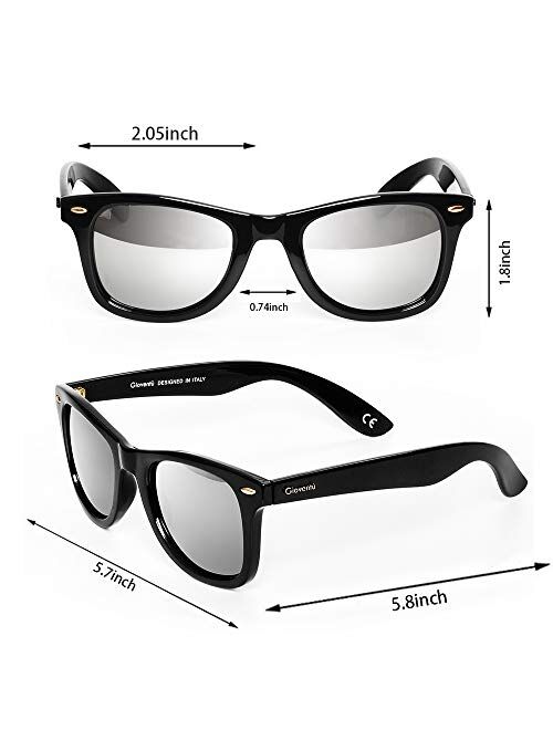 Gioventù Polarized Sunglasses Classic Sunglasses for Men Sunglasses for Women