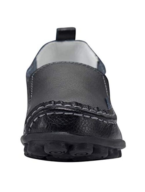 ANYUETE Women's Leather Loafers Comfortable Flat Shoes