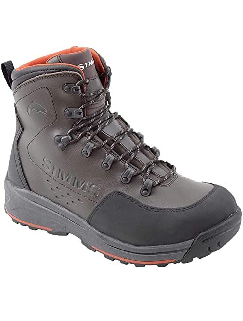 Simms Men's Freestone Wading Boots, Rubber Sole Fishing Boots