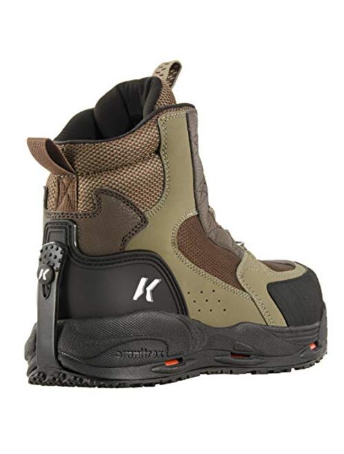 Korkers Redside Wading Boots - Comfortable and Versatile - Includes Interchangeable Felt and Kling-On Soles