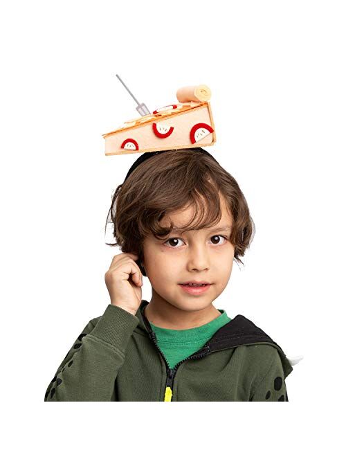 JOYIN Thanksgiving Turkey Headband & Pie Headband Combo Set, 2 Pcs Holiday Headbands for Thanksgiving Accessories and Party Favors (One Size Fits All)