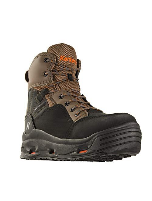 Korkers Buckskin Men's Wading Boots - Durable and Non-Corrosive - Includes Interchangeable Kling-On & Studded Kling-On Soles