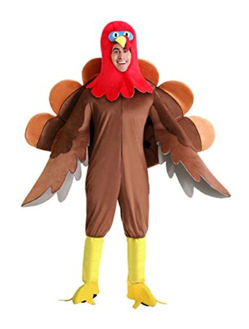 Wild Turkey Adult Costume Turkey Suit Costume for Adults