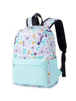 Backpacks for Girls Fox School Bags Kids School Bags Backpack with Lunch Box and Pencil Case for Age 3+