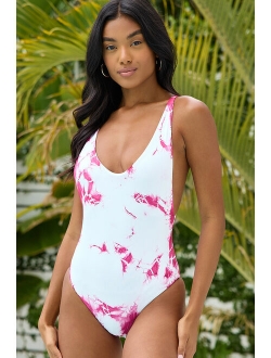Myrna Taupe Cheetah Print One-Piece Swimsuit