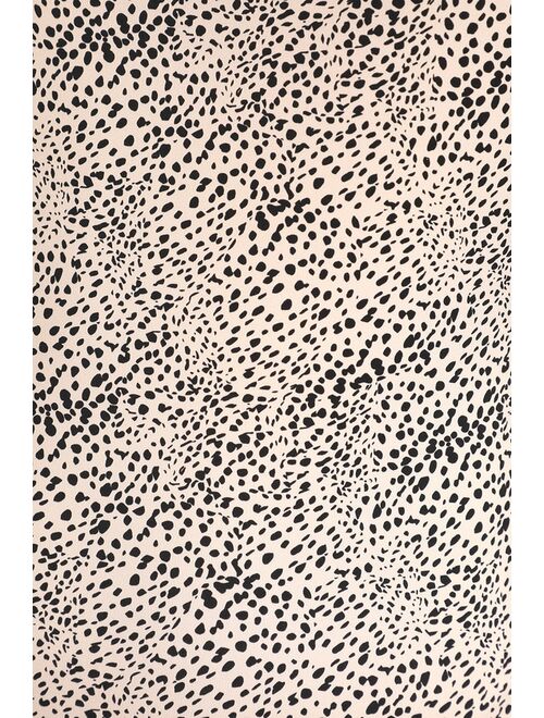 Lulus Myrna Taupe Cheetah Print One-Piece Swimsuit