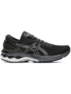 Black & Silver Gel-Kayano 27 Sneakers